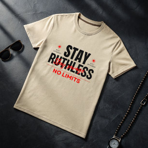 Blijf Meedogenloos Geen Grenzen T-Shirt   Savage A