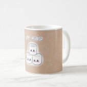 Blijf Mellow Marshmallow Mok (Voorkant rechts)