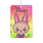 Blijf mooi  Bunny Schattige Wortel Luchtverfrisser (Voorkant)