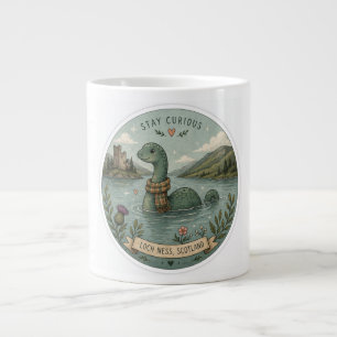 Blijf Nieuwsgierig Knus Cryptid Nessie Loch Ness M Extra Grote Beker