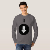 BLIJF ONDERGRONDS T-SHIRT (Voorkant volledig)