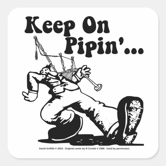 Blijf op de kleine stickers van Pipin (Voorkant)