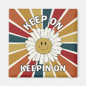 Blijf op retro magneet (Voorkant)