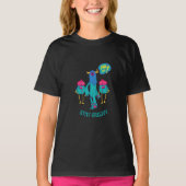 Blijf overal groovy, grappig kinder op school t-shirt (Voorkant)