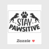 Blijf passieve sticker (Vel)