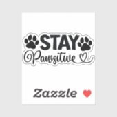 Blijf passieve sticker (Vel)