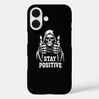Blijf Positief iPhone 16 Hoesje
