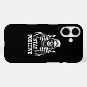 Blijf Positief Case-Mate iPhone Case (Achterkant (horizontaal))