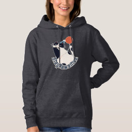 Blijf Positief Cute Tuxedo Kat Motiverende Hoodie
