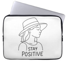 Blijf positief en straal optimisme en kracht uit