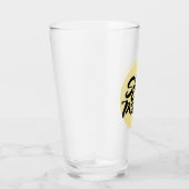 Blijf positief geel glas (Rechts)