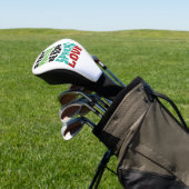 Blijf Positief Golfheadcover (Insitu)