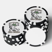 Blijf Positief Kat Poker Chips (Opstapeling)