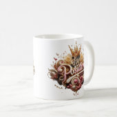 Blijf positief" Mok – Een perfect geschenk van bem (Voorkant rechts)