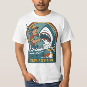 Blijf positief Premium T-shirt
