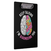 Blijf praten, ik stel je voor klembord (Rechts)