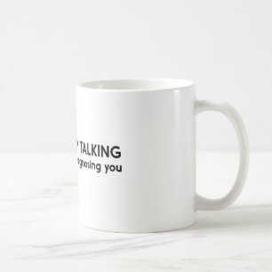 Blijf praten koffiemok