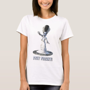 Blijf raar! Bruid van Frankenstein T-shirt