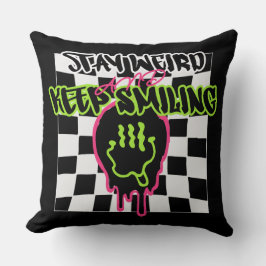 Blijf raar en blijf glimlachen kussen