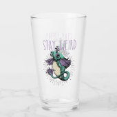 Blijf raar glas (Achterkant)