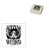 Blijf Raar Rubberstempel (Gestempeld)