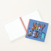 Blijf raar Sketchpad Notitieboek (Binnen)