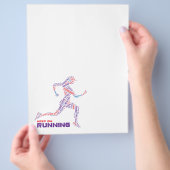 Blijf rennen flyer (Hand)