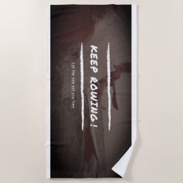 BLIJF ROEIEN STRANDLAKEN