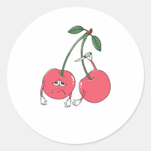 Blijf Ronde Sticker