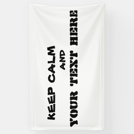 BLIJF RUSTIG BEWERKBAAR SPANDOEK (Verticaal)