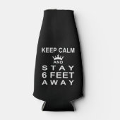 BLIJF RUSTIG, BLIJF OP ZES METER AFSTAND & Jouw te Flesjeskoeler (Voorkant)