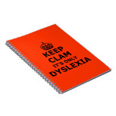 Blijf rustig en ga door notitieboek (Rechterzijde)