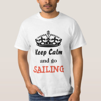 Blijf rustig en ga varen t-shirt