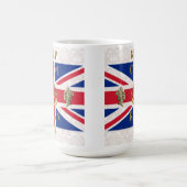 Blijf rustig en rustig aan doen koffiemok (Center)