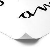 Blijf rustig poster (Hoek)