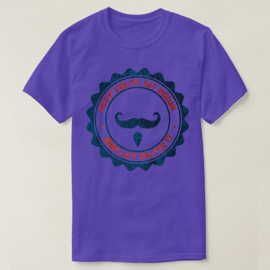 Blijf rustig zitten en laat me het oplossen 16 t-shirt (Design voorkant)
