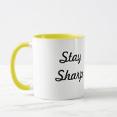 Blijf Sharp Hedegel Mok (Links)