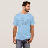 Blijf Sharp Narwhal T-shirt Funny Narwhal Hipster (Voorkant volledig)
