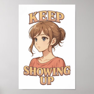 Blijf Shojo PNG weergeven voor DTF & Crafts Poster