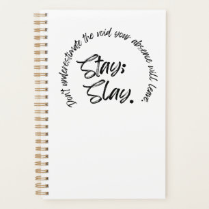 Blijf. Slaan. Planner