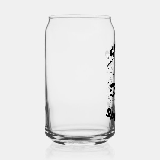 Blijf Spooky Ghost Blikvorm Glas (Rechts)