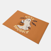 Blijf Spooky Ghost Deurmat (Schuin)