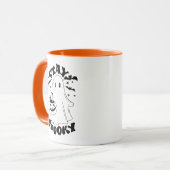 Blijf Spooky Ghost Mok (Voorkant links)