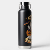Blijf Spooky Ghost Waterfles (Voorkant)