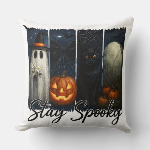 Blijf Spooky: Halloween Panel Pillow Kussen