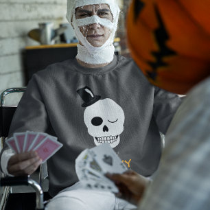 Blijf Spooky Mijn Vrienden Gentleman Skull Shirt