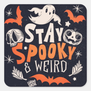 Blijf Spooky Sticker