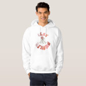 Blijf sterk Bloem Hoodie (Voorkant volledig)