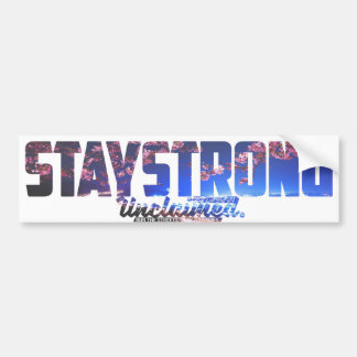 Blijf sterk bumpersticker