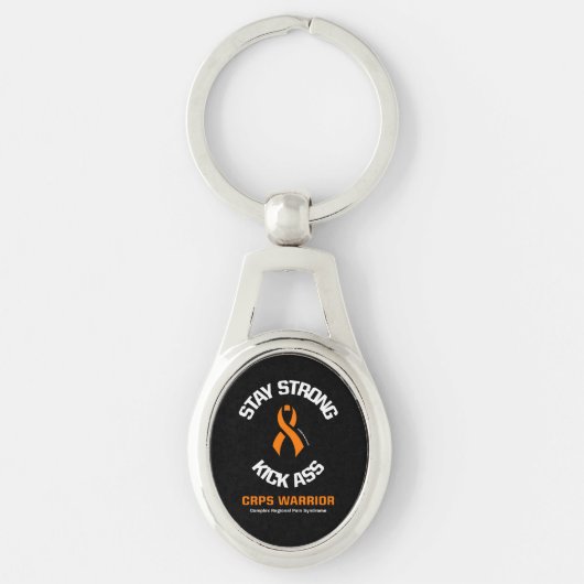 BLIJF STERK KICK...CRPS SLEUTELHANGER (Voorkant)